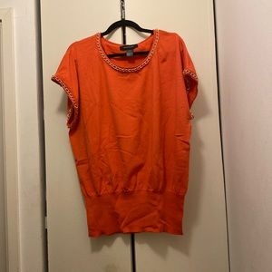 Ashley Stewart
• short sleeve Sweater 
•Size:22/24